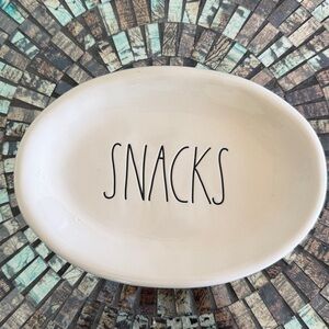 ✨Rae Dunn Cream Oval Serving Dish